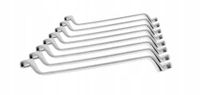 KLUCZE OCZKOWE ODGIĘTE 8SZT HOGERT HT1W598 6-22MM
