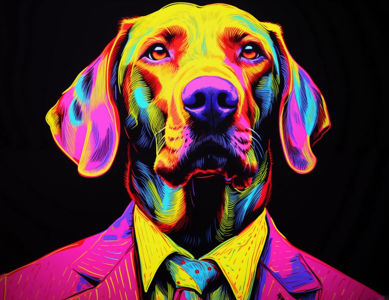 Plakat 65x50cm Barwna Osobowość zdjęcie 1