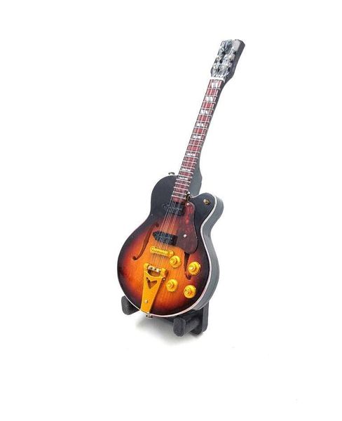 Mini gitara 15cm - BMG-011 w stylu Elvis Presley zdjęcie 2