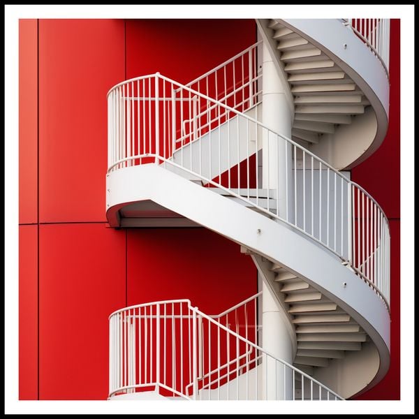 Plakat 80x80cm Schody do Niebios zdjęcie 3