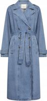 Cream CREAM CRMIKA DENIM TRENCHCOAT - Płaszcze