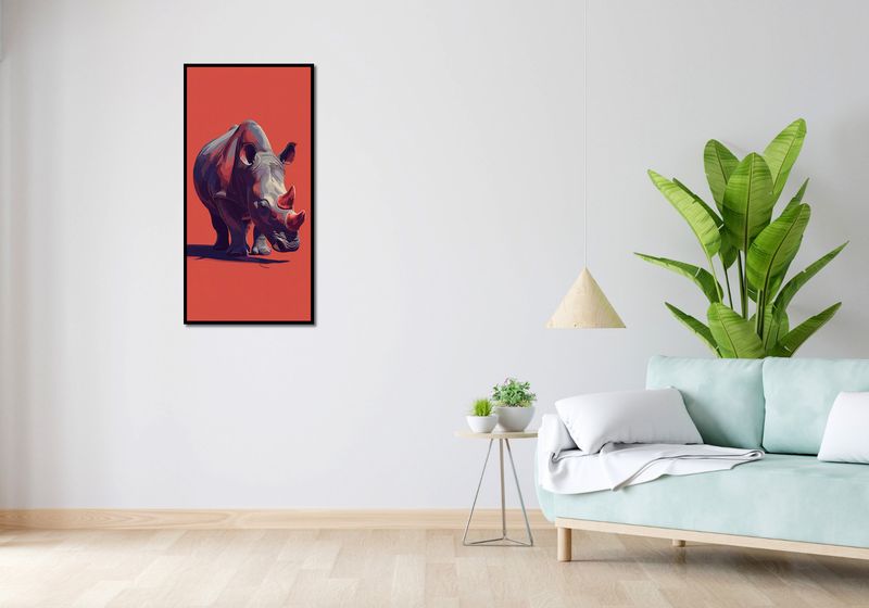 Plakat 50x100cm Marszujący Gigant zdjęcie 4