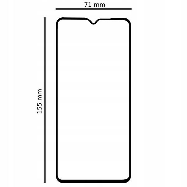 Spacecase Glass 5D Redmi Note 8 Pro zdjęcie 3