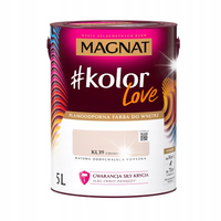 MAGNAT #KOLOR LOVE FARBA LATEKSOWA PLAMOODPORNA CHŁODNY BEŻ KL39 5L