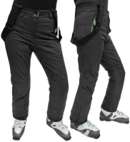 DAMSKIE SPODNIE NARCIARSKIE ZIMOWE SNOWBOARDOWE ZIMA CZARNE roz. XL