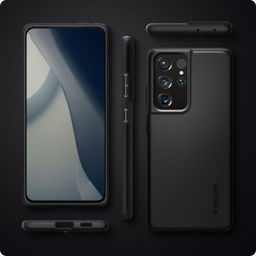 SPIGEN THIN FIT GALAXY S21 ULTRA BLACK na Arena.pl