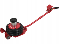 YATO PODNOŚNIK PNEUMATYCZNY BAŁWANEK 15-50cm 4T Z NAKŁADKĄ PODWYŻSZAJĄCĄ