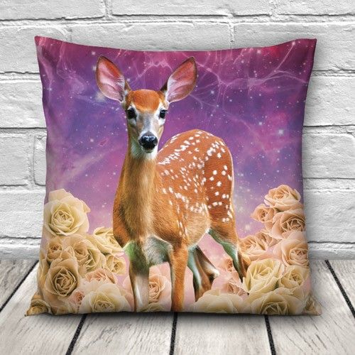 poszewka na poduszkę /deer roses/ na Arena.pl