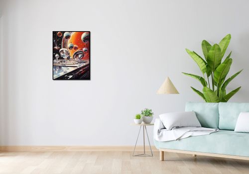 Plakat 50x65cm Orkiestra Sfer na Arena.pl
