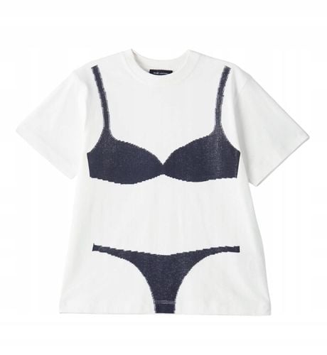 MARC JACOBS - T-shirt z nadrukiem M na Arena.pl