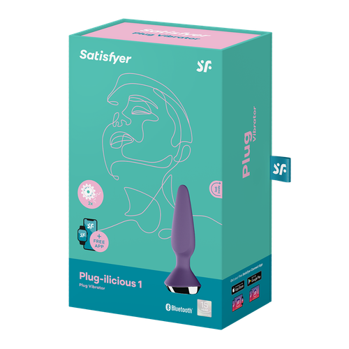 satisfyer plug-ilicious 1 purple na Arena.pl