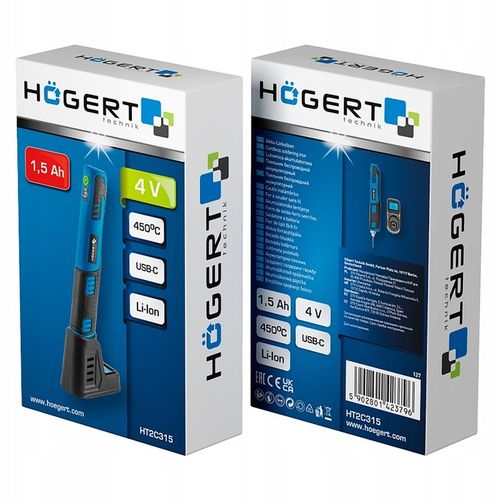 LUTOWNICA BEZPRZEWODOWA AKUMULATOROWA 4V 450°C PRECYZYJNA na Arena.pl