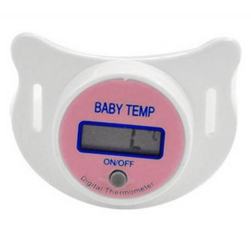 Smoczek z termometrem - niebieski na Arena.pl