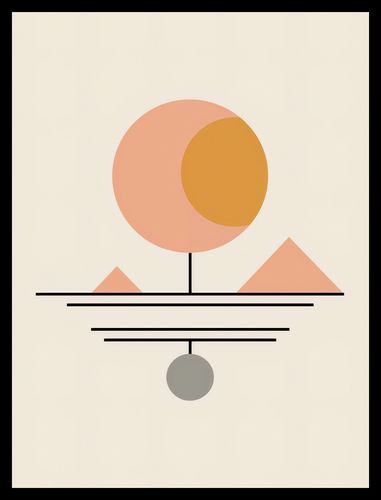 Plakat 30x40cm Geometryczna Utopia na Arena.pl