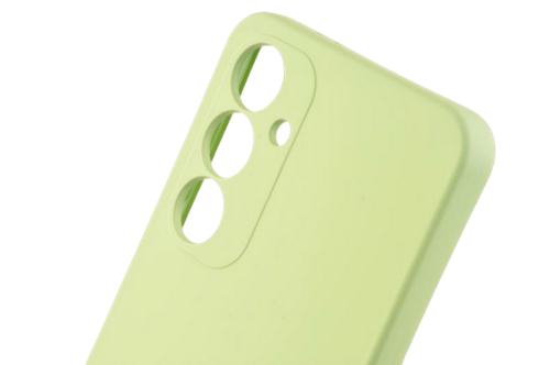 Etui silikonowe Tint do Samsung Galaxy S24 Fe zielony na Arena.pl