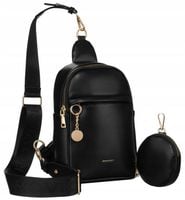 saszetka damska na ramię wykonana ze skóry ekologicznej - rovicky