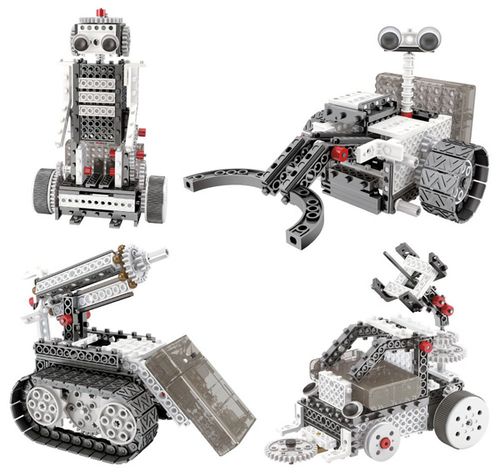 Klocki Logis Space zestaw 4w1 zdalnie sterowane pojazdy z klocków na Arena.pl