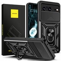 ETUI PANCERNE SPACECASE CAMRING CASE OCHRONNE DO GOOGLE PIXEL 8 + SZKŁO POF
