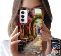 ETUI DO OPPO RENO12 PRO 5G - MALOWNICZA ULICZKA Z KAWIARNIĄ + FOLIA