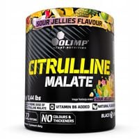 Olimp CITRULLINE MALATE 200g JABŁCZAN CYTRULINA Sour Jellies