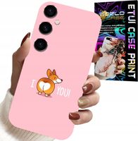 ETUI DO SAMSUNG GALAXY S24 - ŚMIESZNE WZORY I LOVE YOU PIESEK OBUDOWA