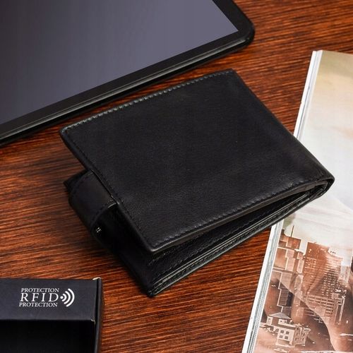 Męski portfel skórzany klasyczny Beltimore na Arena.pl