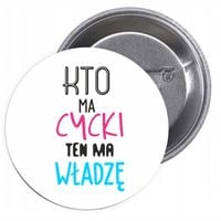 Przypinki buttony CUDOWNY podarunek dla dziewczyny