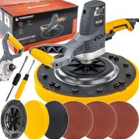 ZACIERACZKA DO TYNKÓW GŁADZI STYROPIANU 380MM SZLIFIERKA 1100 W + REGULACJA