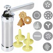 MASZYNKA DO CIASTEK + TYLKI CUKIERNICZE DEKORATOR DO CIAST TORTÓW SZPRYCA