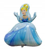 BALON FOLIOWY Disney Księżniczki DEKORACJA URODZINOWA NA PRZYJĘCIE 3D