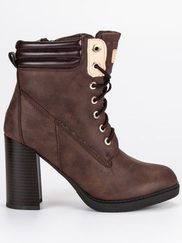 BRĄZOWE BOTKI WORKERY Rozmiar - 40 na Arena.pl