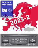 Mapy 2025-2 i radary 2025 Peugeot Citroen Fiat RNEG MyWay WipNav (karta SD)