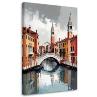 Obraz do salonu sypialni jadalni biura hotelu,Włochy Wenecja