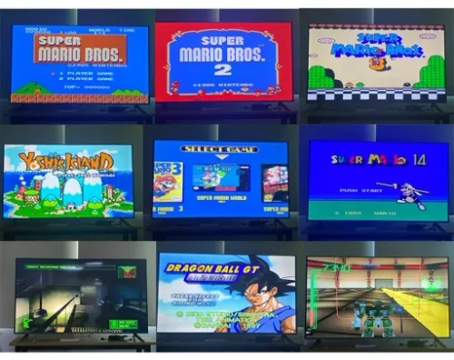 GRA 4K TELEWIZYJNA KONSOLA RETRO+2 PADY+10000 GRY na Arena.pl