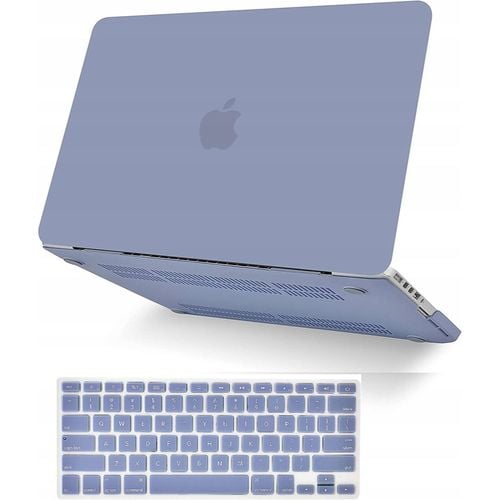 Etui Ochronne do MacBook Pro 14 M1 A2442 Lawendowe z Osłoną Klawiatury na Arena.pl
