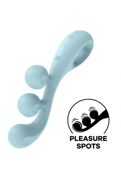 potrójny wibrator tri ball 2 light blue satisfyer zdjęcie 9