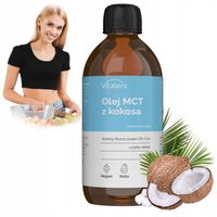 Vitaler's Olej MCT z Kokosa Kwasy Tłuszczowe C8+C10 Dieta Keto Vegan 500 ml
