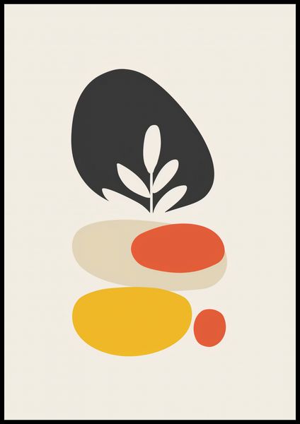 Plakat 70x100cm Botaniczna Spójność zdjęcie 2