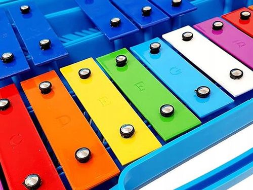 Cymbałki Dzwonki Chromatyczne dla Dzieci Edukacyjny Zestaw IN0176 na Arena.pl