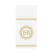 Serwetki na sztućce Komunia Święta IHS, 16 szt.