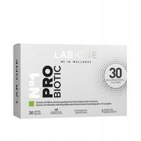 LAB ONE PROBIOTIC Probiotyk 30 kapsułek Trawienie błonnik 10 szczepów