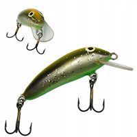 WOBLER PŁYWAJĄCY RĘCZNIE ROBIONY 4 cm/2,5 g PL