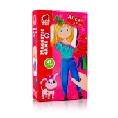 Gra Magnetyczna ubieranka Alice i Polly Roter Kafer dla dzieci