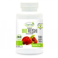 Reishi Bio 100 kapsułek 500mg NatVita