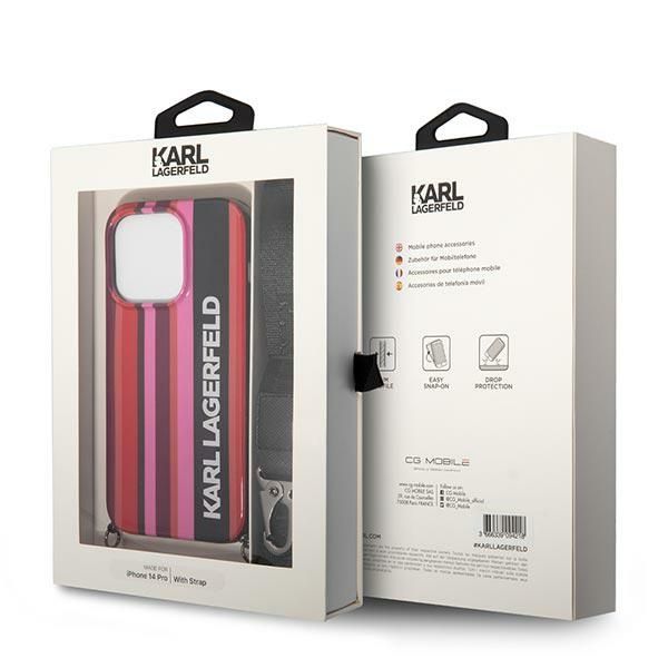Etui Karl Lagerfeld do iPhone 14 Pro Max, Różowy zdjęcie 7