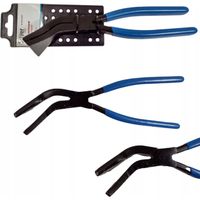 Cęgi szczypce kleszcze dekarskie blacharskie do gięcia blach 45° Silver