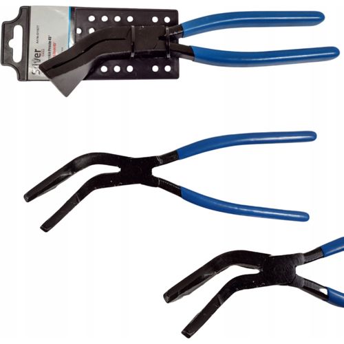 Cęgi szczypce kleszcze dekarskie blacharskie do gięcia blach 45° Silver na Arena.pl