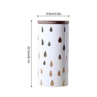 Pojemnik Ceramiczny - Z Pokrywką - NORDIC - Wielofunkcyjny F