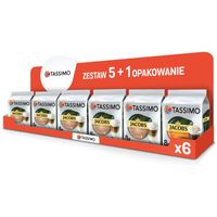 Tassimo Jacobs Kapsułki Latte Macchiato 5+1 gratis