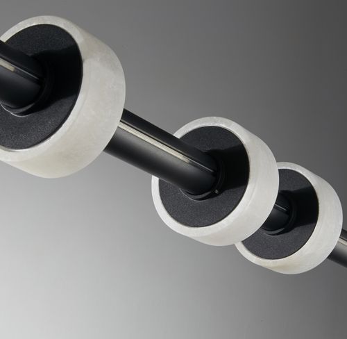 Lampa wisząca RINGO LED czarna 150 cm na Arena.pl